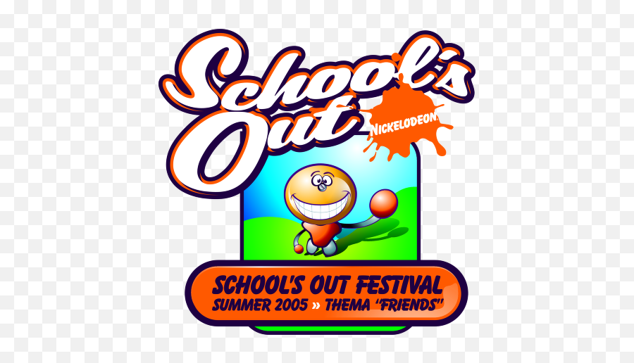 Nickelodeon Schoolu0027s Out Festival Vector Logo - Download Page Nickelodeon Logo 2005 Png,Nickelodeon Logo Png
