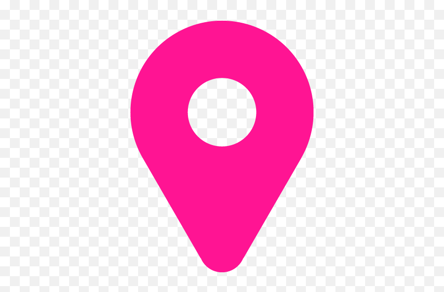 Deep Pink Pin 5 Icon - Free Deep Pink Pin Icons Location Icon Png Pink,Pin Transparent