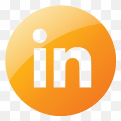Web 2 Orange Linkedin 4 Icon - Free Web 2 Orange Site Logo Dot Png,Linkedin Logo Size