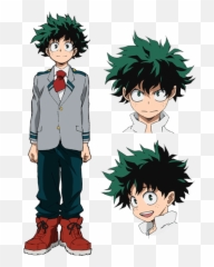 Deku - Izuku Midoriya School Uniform Png,Deku Png