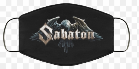 Sabaton Face Mask Reusable Washable - Scrub Life Face Mask Png,Sabaton Logo