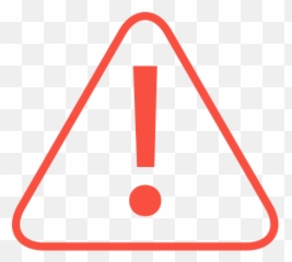 Png Images Vector Psd Clipart Templates - Warning Icon Red