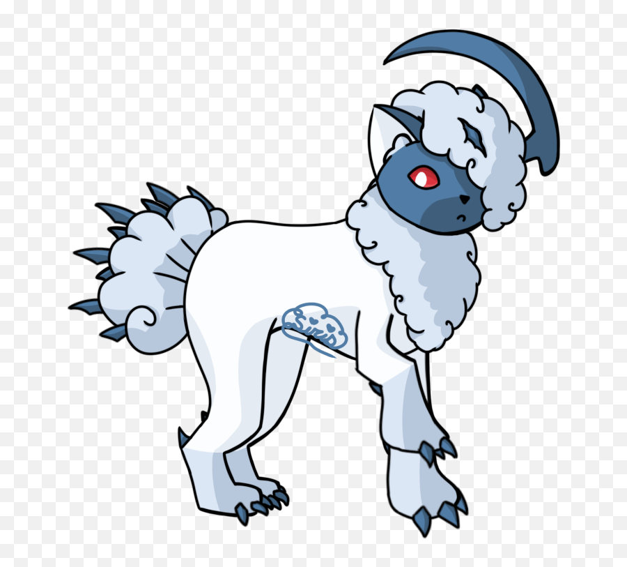 Absol X Alolan Vulpix Commission - Album On Imgur Fictional Character Png,Absol Png