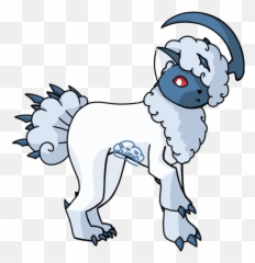 Absol X Alolan Vulpix Commission - Album On Imgur Fictional Character Png,Absol Png
