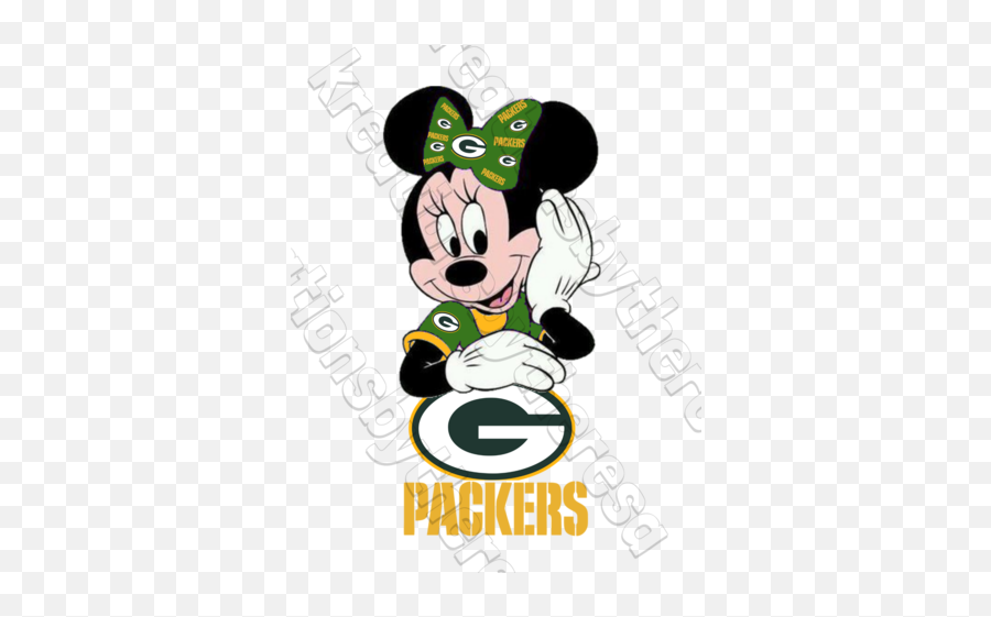 All Iron - Minnie Green Bay Packers Png,Barbie Iron On Logo