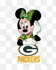 All Iron - Minnie Green Bay Packers Png,Barbie Iron On Logo