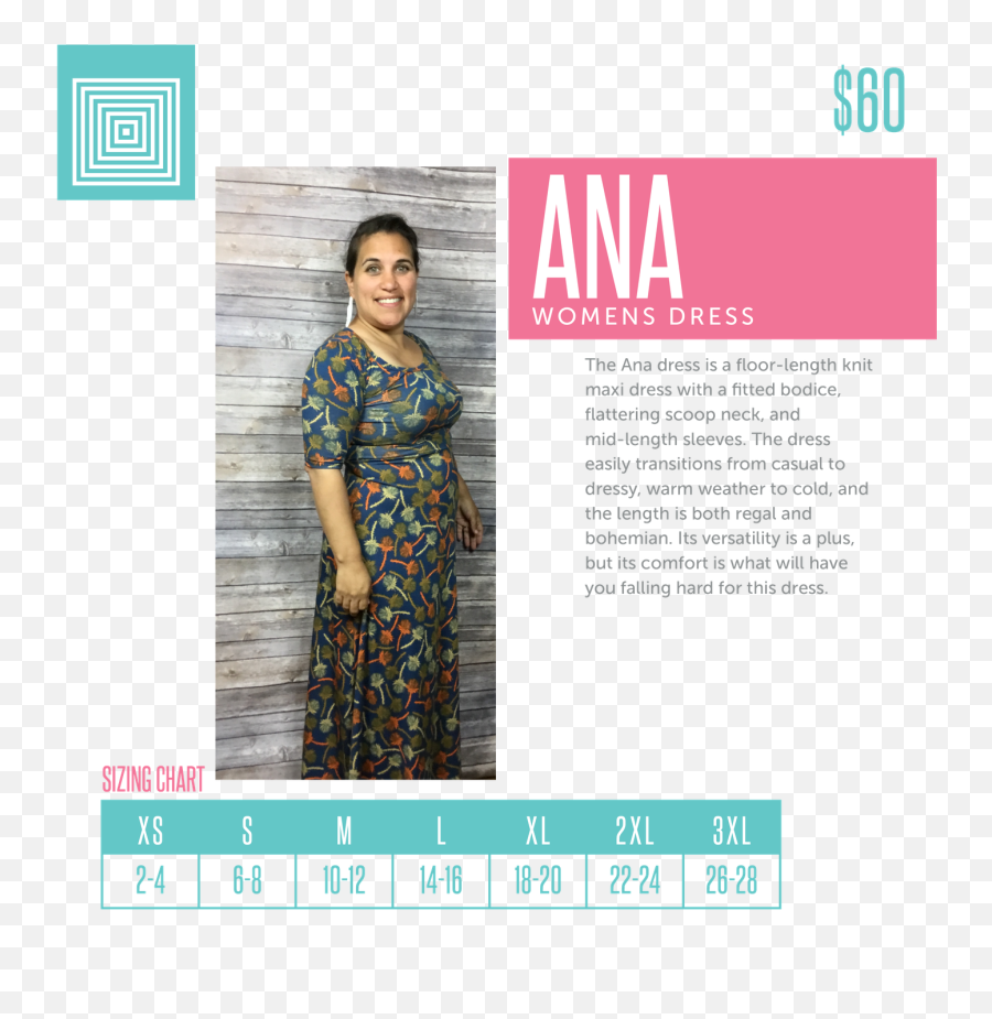 Download Amelia - Hack Lularoe American Dreams Patrick Lularoe Maria Sizing Chart Png,Lularoe Logo Png