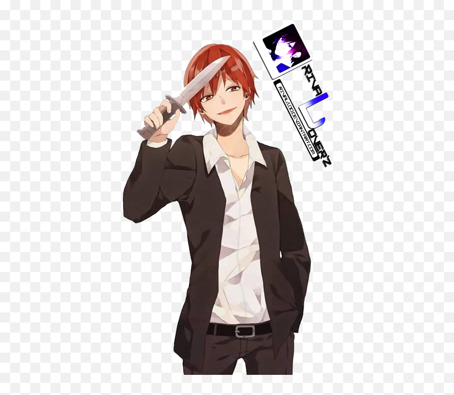 Anime Boy Render By Rival100 - Karma Assassination Classroom Png Anime Render Boy,Assassination Classroom Logo
