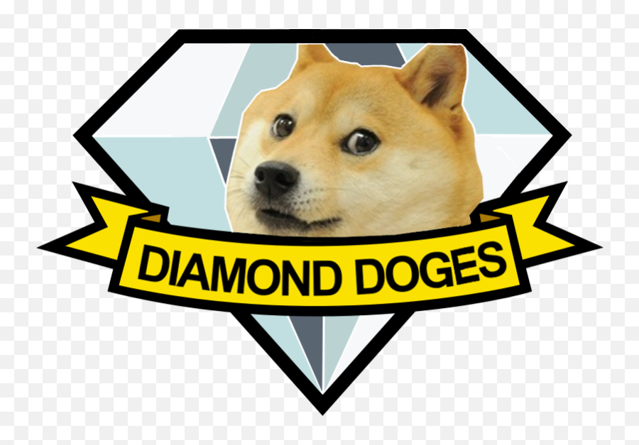 Metal Gear Solid Diamond Dogs Logo - Diamond Dogs Logo Png,Doge Face Png
