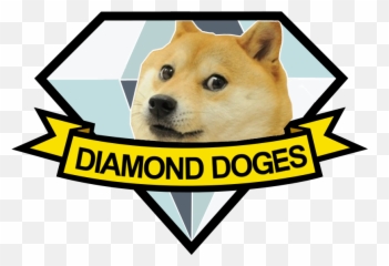 Metal Gear Solid Diamond Dogs Logo - Diamond Dogs Logo Png,Doge Face Png