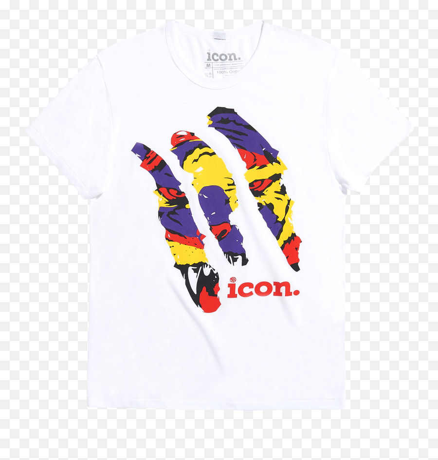 Icon The Collection Tiger Scratch T - Shirt Menu0027s Short Sleeve Png,Scoop Icon
