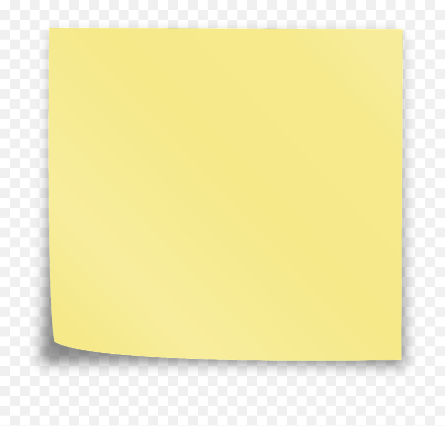 Note Transparent Png Sticky - Tints And Shades,Post It Png