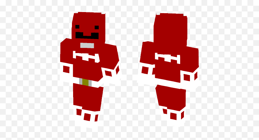 Mighty Morphin Power Rangers - Youtube Logo Minecraft Skins Png,Red Power Ranger Png