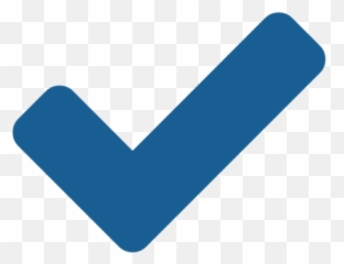 1 - Blue Tick Icon Png