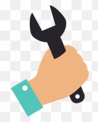 Wrench Hand - Tool png
