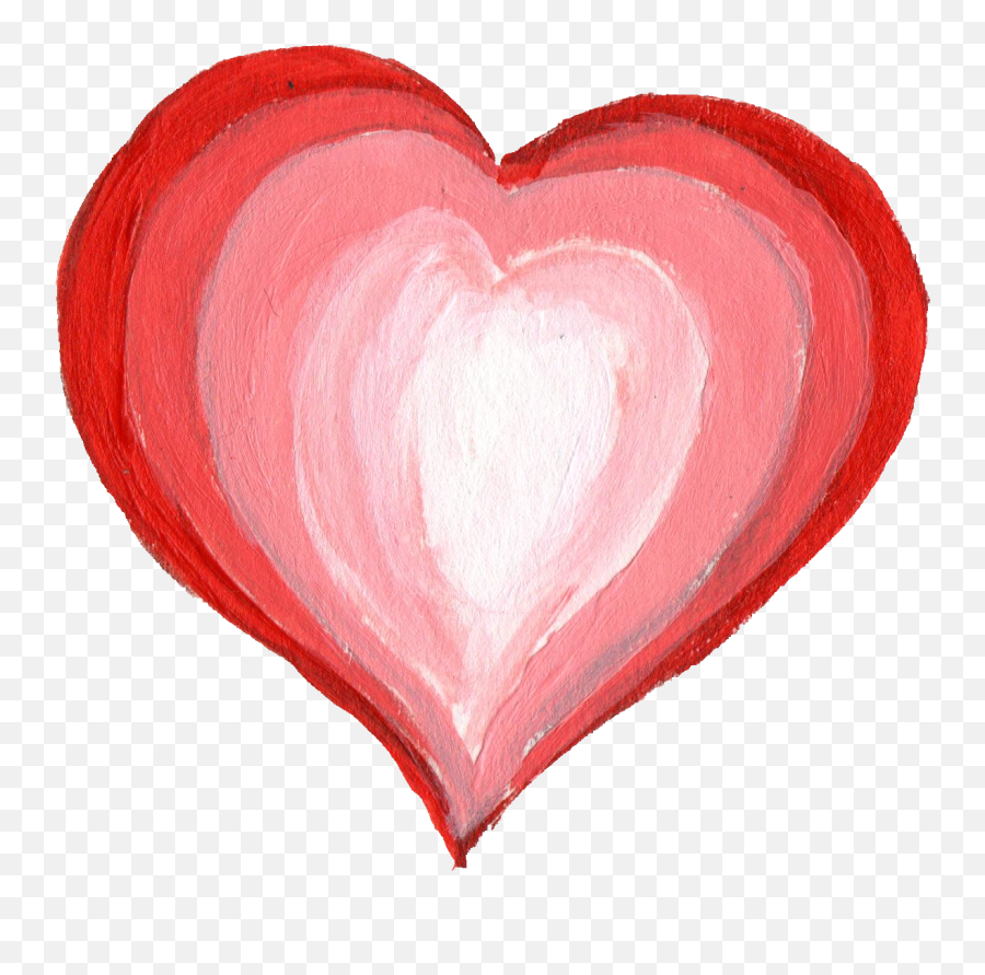 14 Painted Heart Png Transparent Onlygfxcom - Transparent Background Paint Heart Png,Red Heart Png