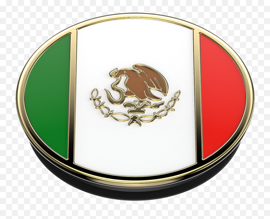 Enamel Mexican Flag Popgrip - Solid Png,Mexican Flag Icon