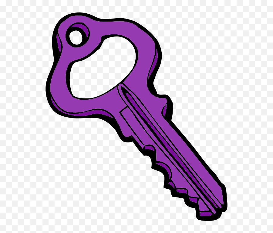 Download Hd Key Clipart Purple - Clip Art Key Transparent Clip Art Purple Key Png,Key Icon Transparent Background