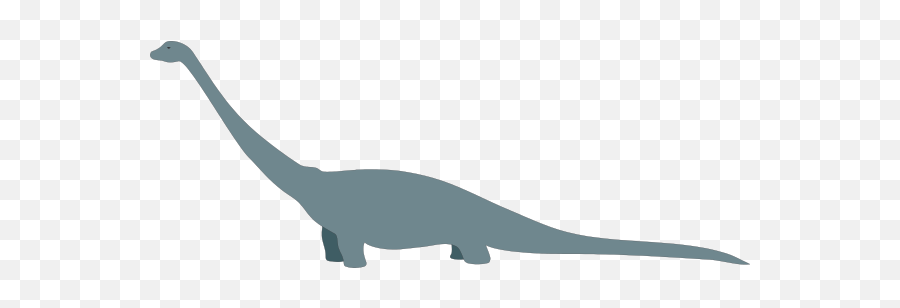 Blue Dinosaur Silhouette Clip Art - Vector Clip Long Tail Dinosaur Png,Dinosaur Silhouette Png