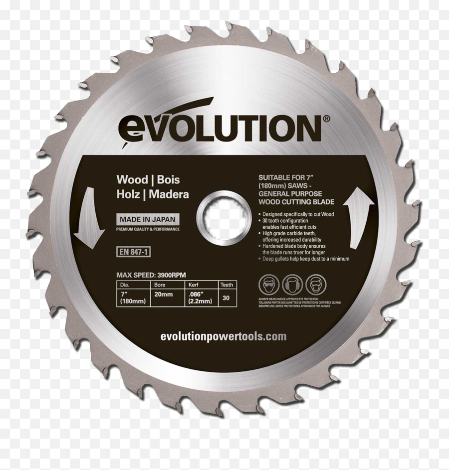 Evolution Industrial Wood Saw Blades - Evolution Wood Blade Png,Saw Blade Png