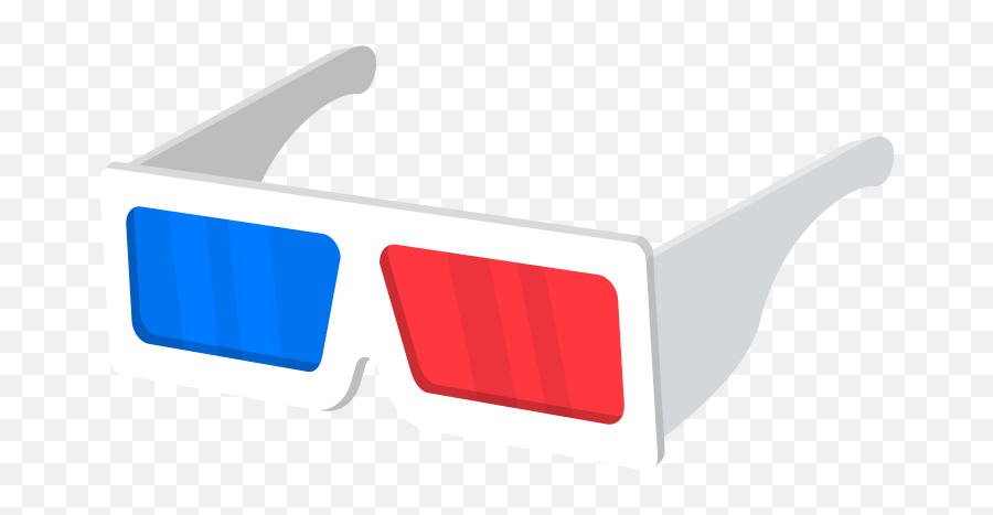 White 3d Glasses - 3d White Glasses Png,3d Glasses Icon