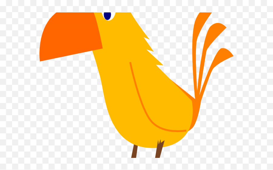 Orange Clipart Parrot - Bird Png Download Full Size Comb,Flying Goffin Cockatoo Cartoon Clipart Icon
