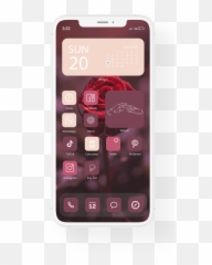 300 Ios 14 App Icons Line Widgets Pink Icon Theme Pack - Technology Applications png