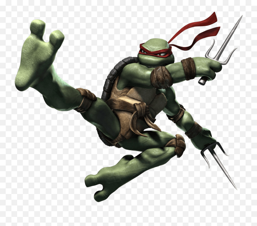 Tmnt Jump Transparent Png - Raphael Teenage Mutant Ninja Turtles 2007,Teenage Mutant Ninja Turtles Png