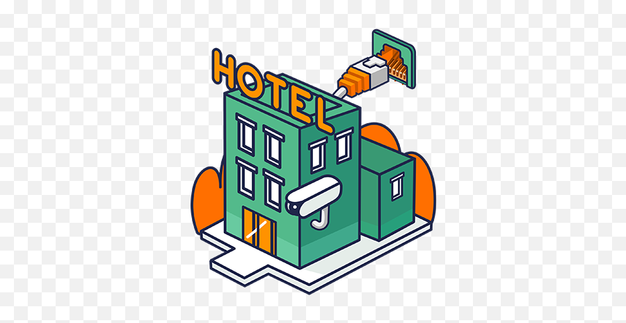 Hotel Technology Jet Solutions - Vertical Png,Hotel Building Icon