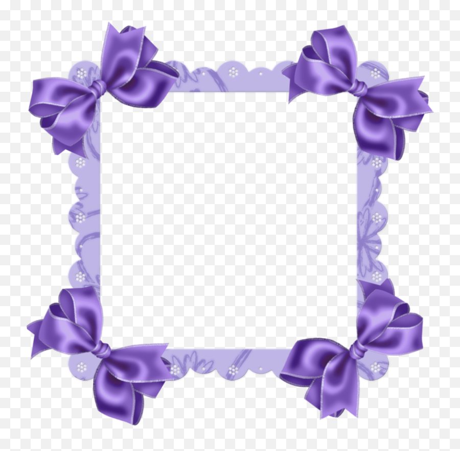 Purple Frame Clip Art Png - Clipart Best Cartoon Purple Flower Transparent Background,Purple Ribbon Png