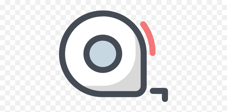 Tape Measure Icon In Pastel Style - Dot Png,Issuu Icon