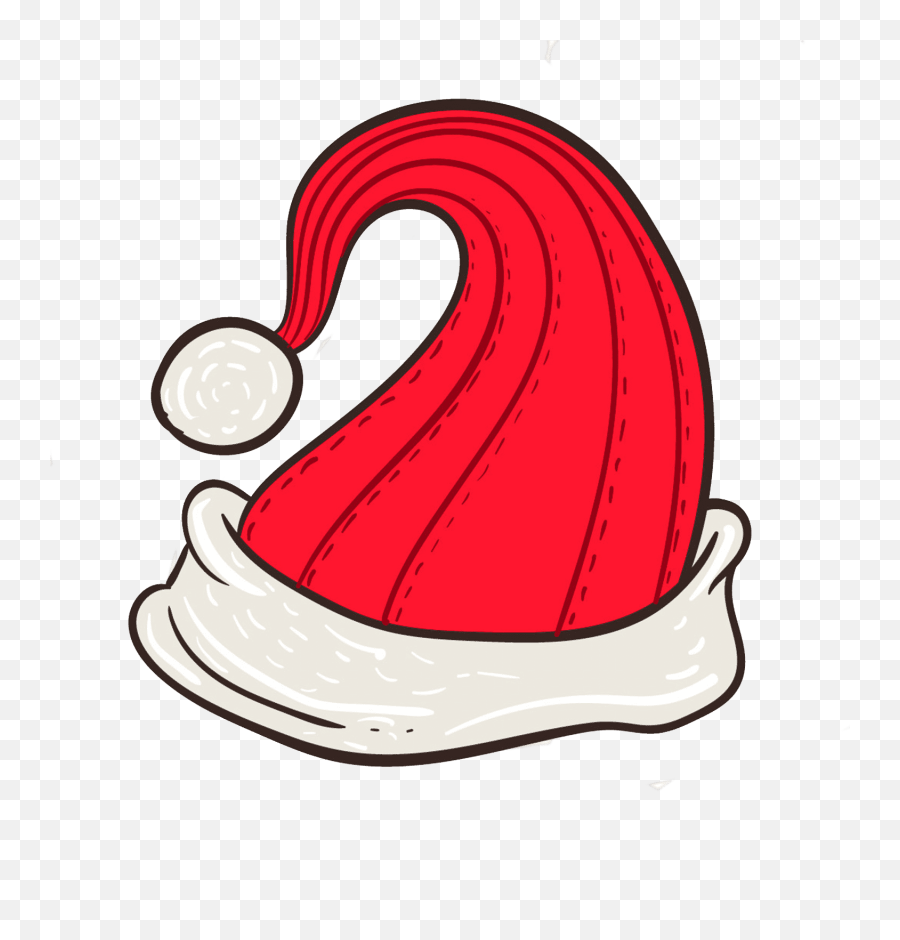 Free U0026 Cute Santa Hat Clipart For Your Holiday Decorations - Lovely Png,Santa Hat Icon Transparent