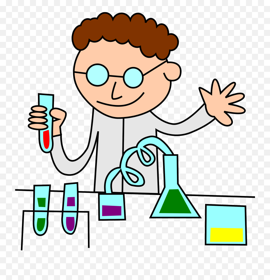 Young Scientist Transparent Png - Stickpng Chemist Clipart,Mad Scientist Icon