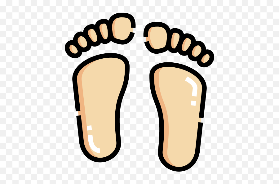 Wash Feet - Free Gestures Icons Outline Of Goddess Lakshmi Footprints Png,Foot Icon Vector