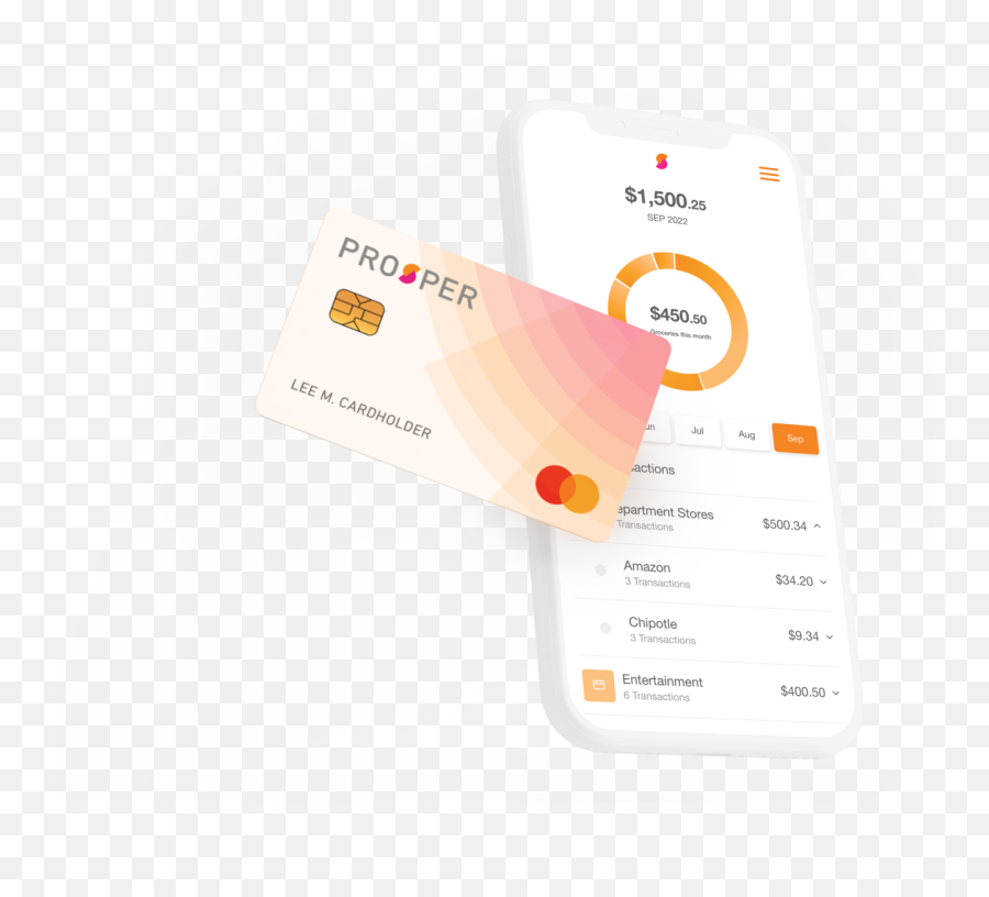 Prosper Credit Card Built To Help You Take Control Png Capital One Wallet Icon