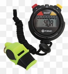 Whistle Stopwatch Fox 40 International - Fox 40 Png,Stopwatch Png