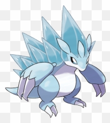 Pokemon 16028 Alolan Sandslash Pokedex Evolution Moves - Pokemon Alolan Sandslash Png,Claw Slash Png