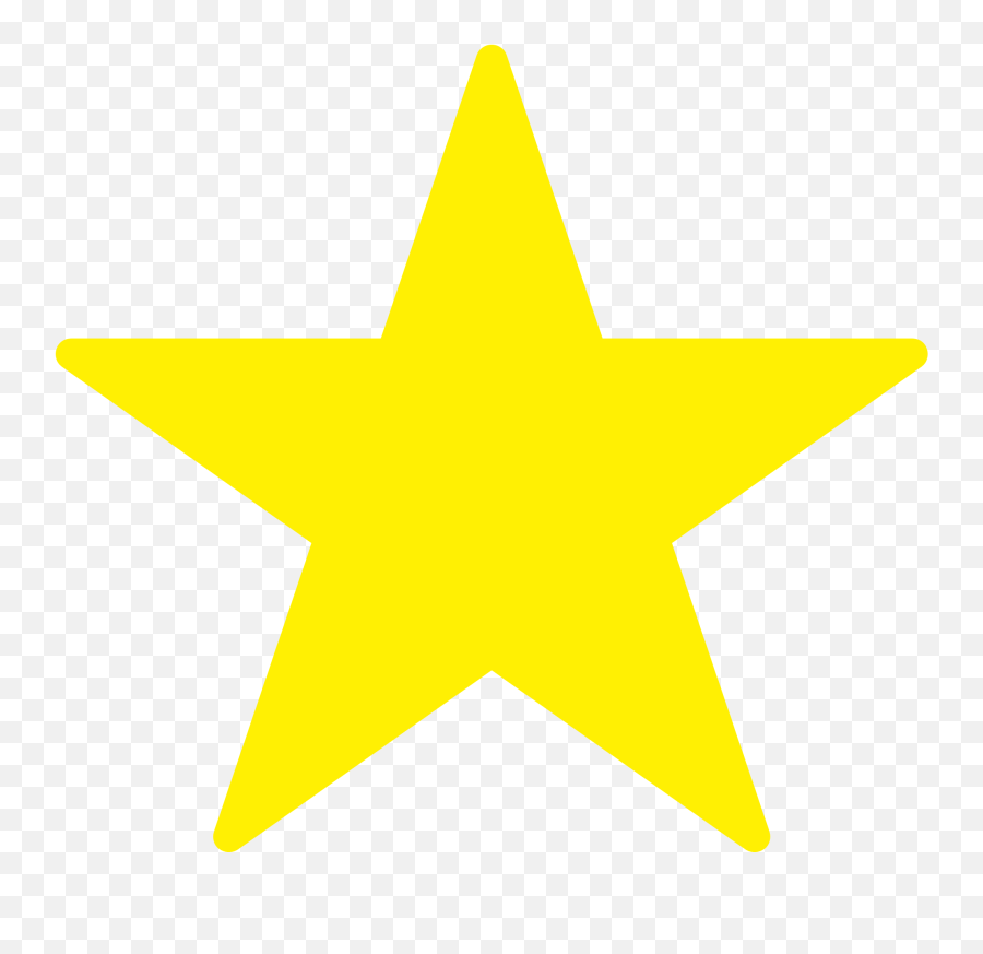 Transparent Background Star Clipart - Yellow Star Black Background Png,Star Clipart Transparent