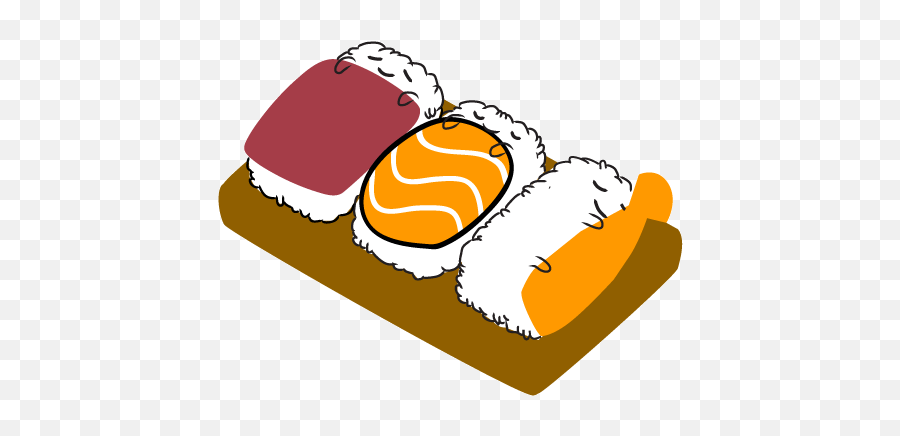 Cute Little Sushi Skillshare Projects - Fast Food Png,Sushi Transparent
