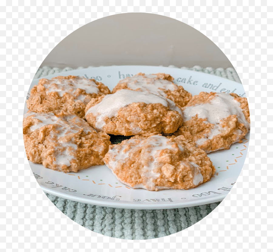 Health In Cookie Form Yes Plz Banana Carrot Cookies With Png Plate Of