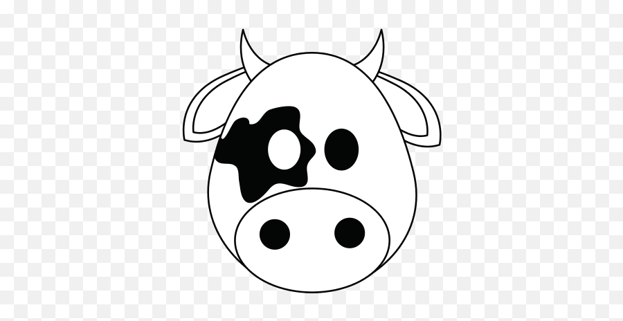 Cow Face Cartoon - Cartoon Full Size Png Download Seekpng Clip Art,Cow Face Png