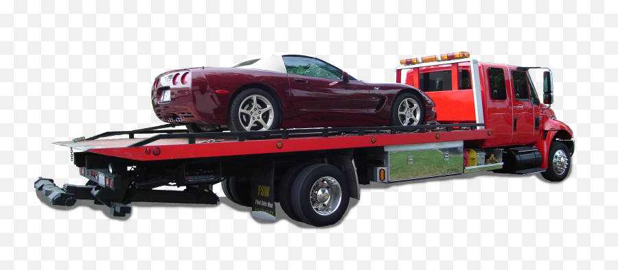 Tow Truck Flatbed Png Full Size Download Seekpng - Towing A Car,Tow Truck Png