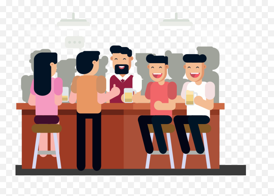 How To Open A Bar With No Money The 2018 Guide - Open Bar Cartoon Png,No Money Png