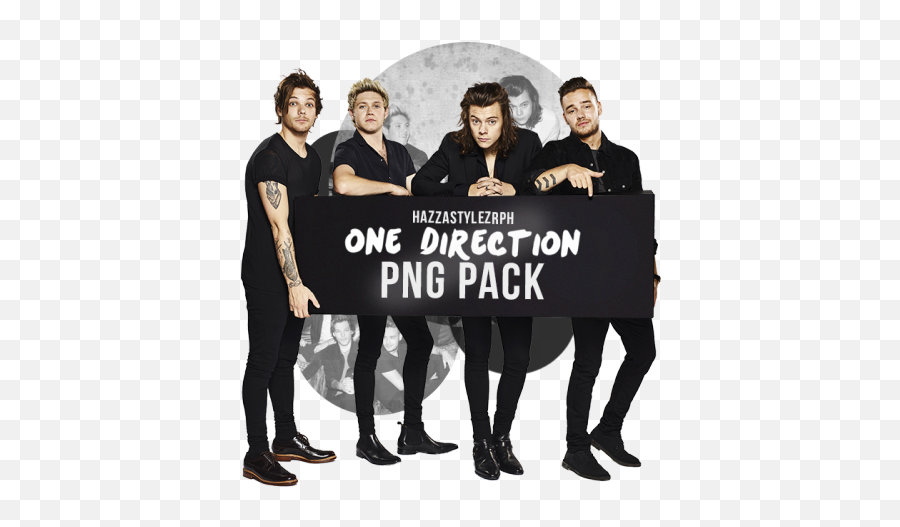 One Direction Ot4 Png Pack - One Direction Logo,One Direction Png