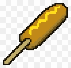 Corndog - Dog Pixel Art png
