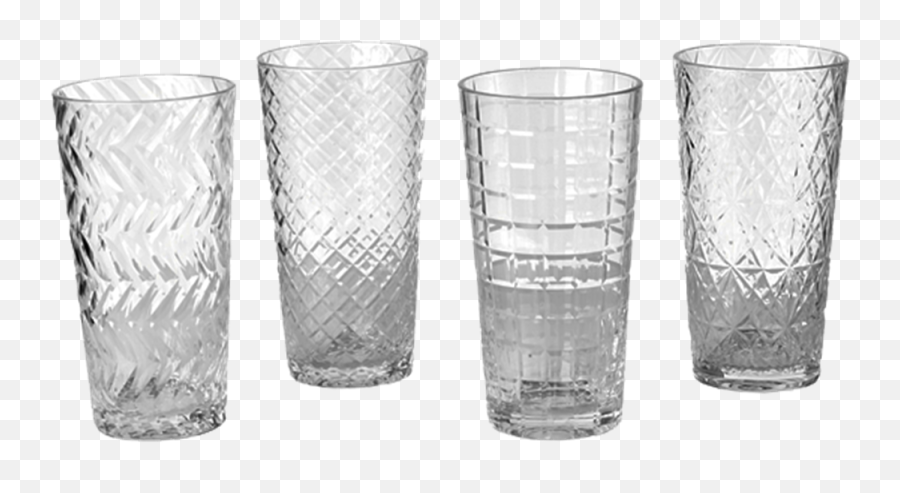 Set4 Water Glass Clear - Water Glass Set Png,Water Glass Png