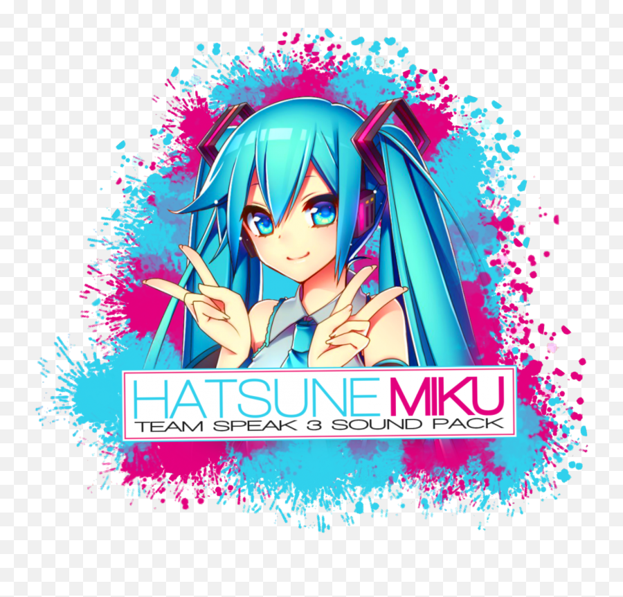 Hatsune Miku Ts3 Teamspeak 3 Soundpack - Hatsune Miku Full Hatsune Miku  Anime Nightcore Png,Hatsune Miku Png - free transparent png images -  