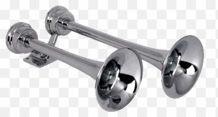 Chrome Air Horns Transparent Background Free Png Images - Buell Air Horns Marine