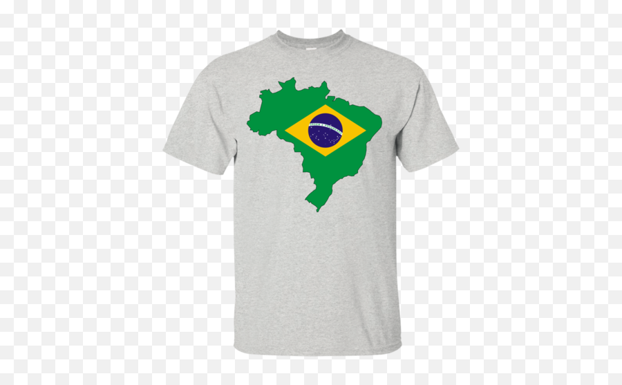 Brazil Flag And Country Outline U2013 Hand Drawn Tees - Brazil Map Flag Png,Brazil Flag Png