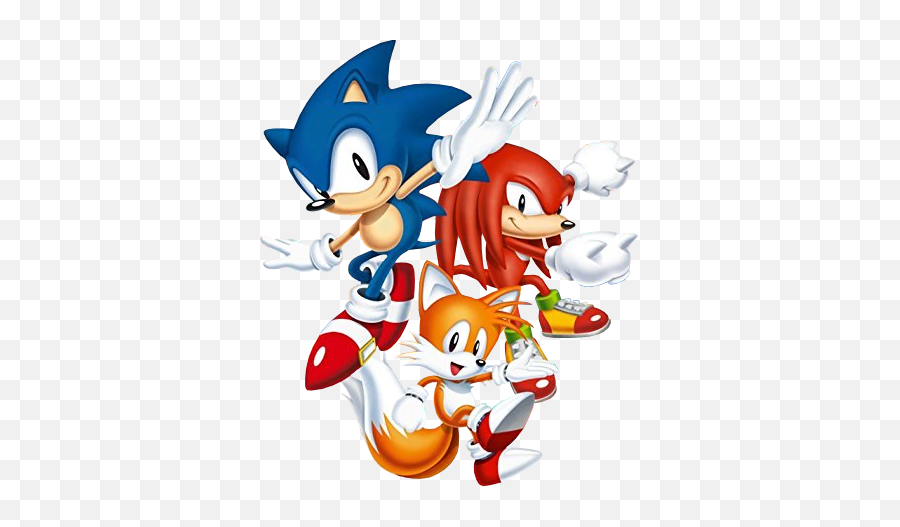 Sonic Mania News Network Fandom - Sonic Mania Sonic Tails And Knuckles Png,And Knuckles Transparent